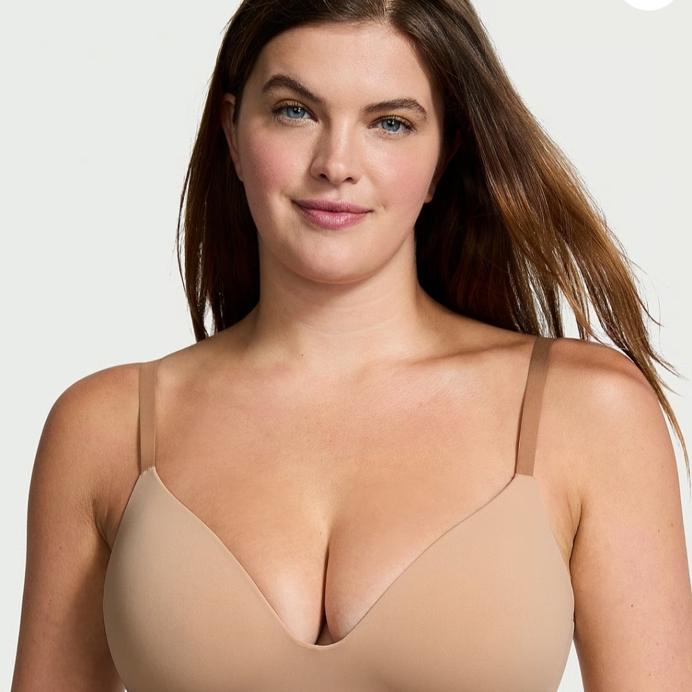 Victoria's Secret Nude T-Shirt Plunge Bra